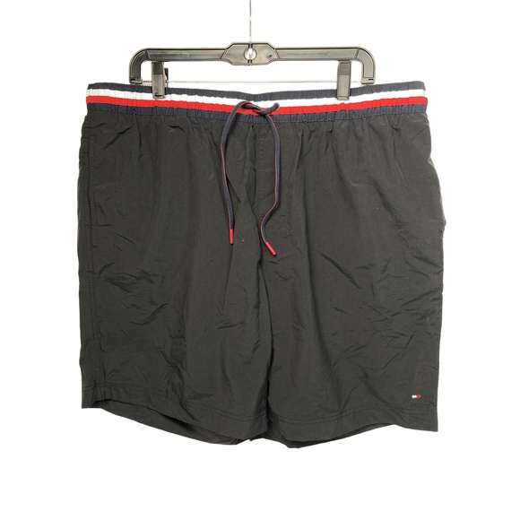 Tommy Hilfiger Swim Trunk Short Maillot Deep Black XXL - Picture 1 of 8